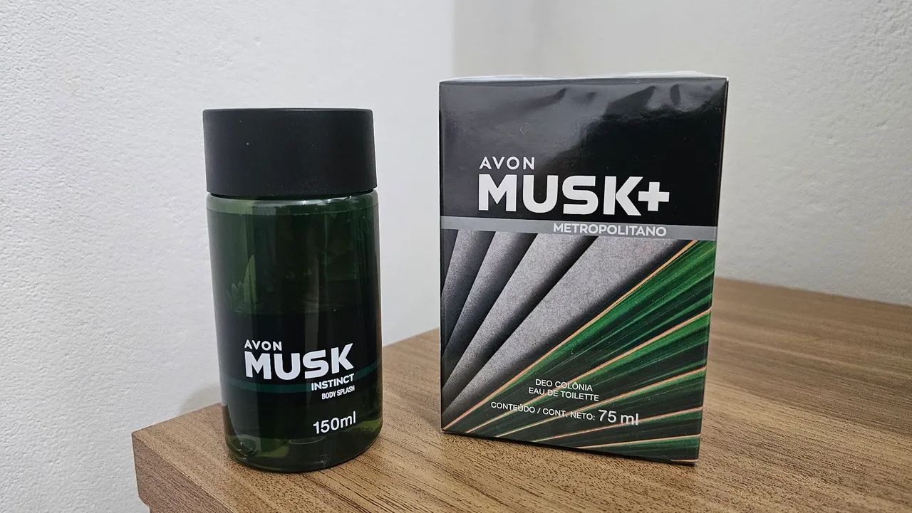 Kit Musk+ e Body Splash Instinct