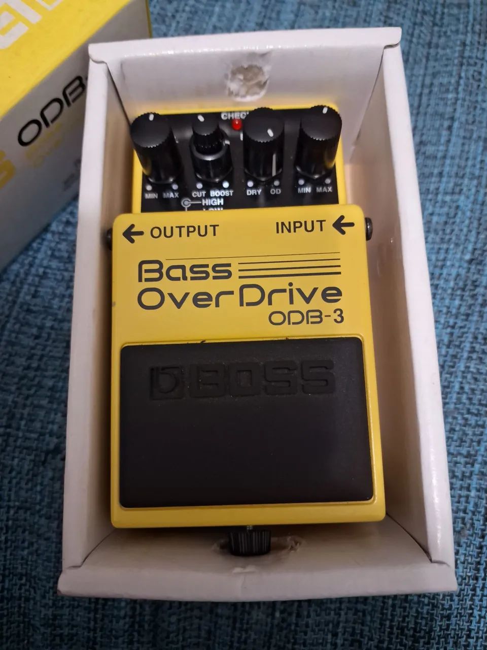 Pedal Boss ODB-3 Bass OverDrive para Contrabaixo - Com Caixa