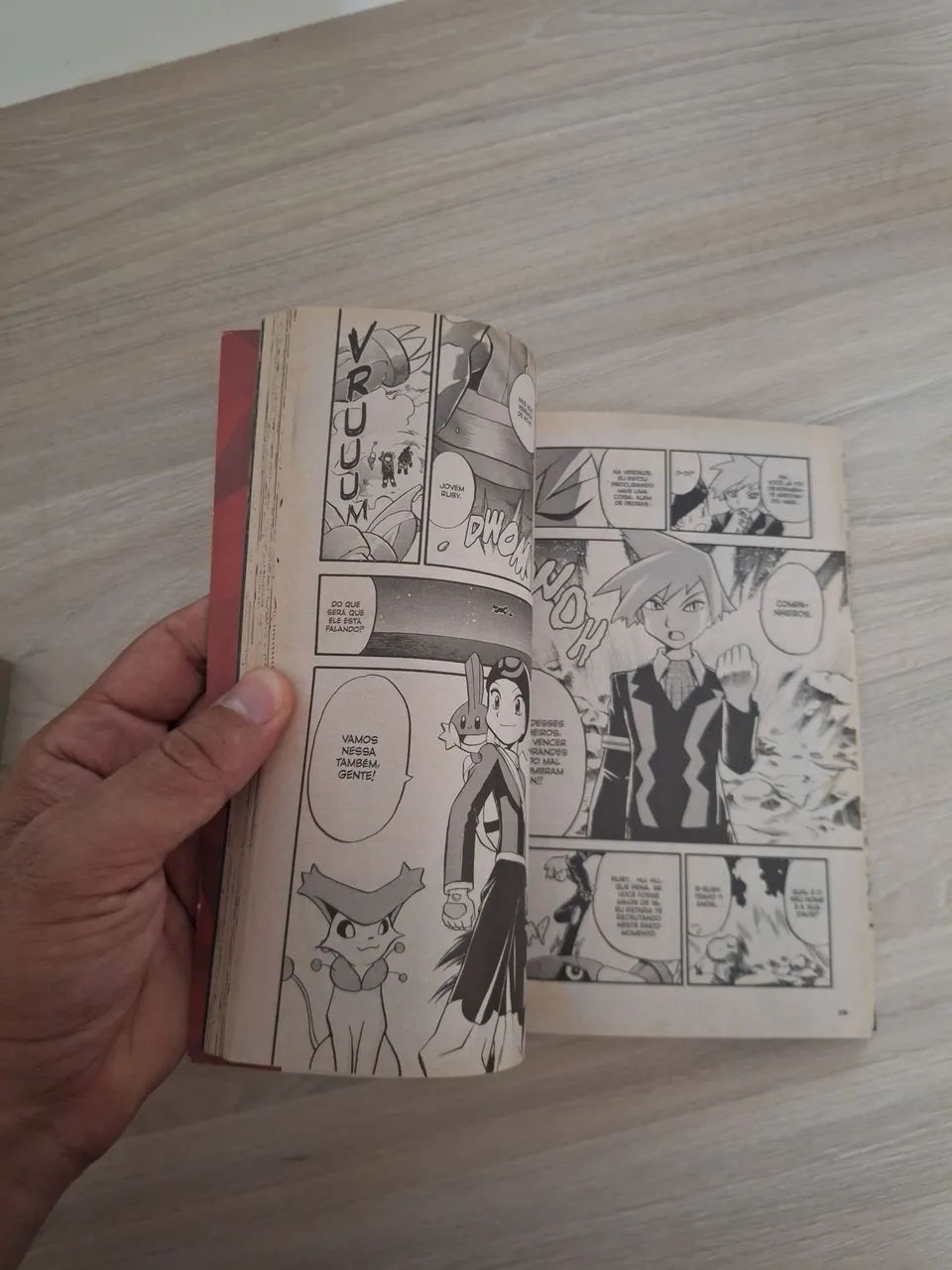 Lote Mangá Pokémon Ruby E Sapphire Vols 1, 2 E 3 - Panini - Foto 5