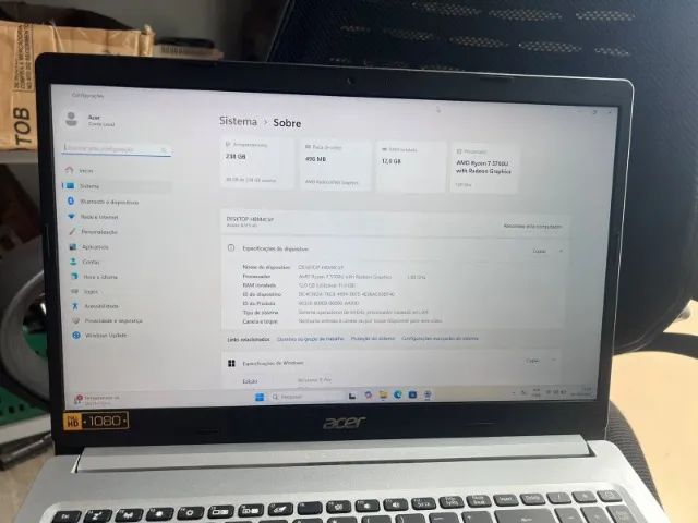 Notebook Rynze 7 - Foto 5