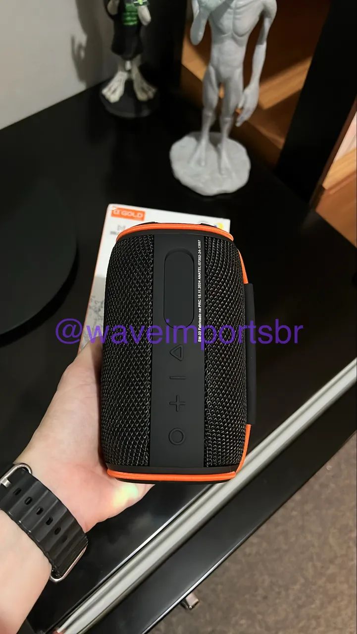 Caixa de som Bluetooth AGold PRO SM-33 - Foto 2