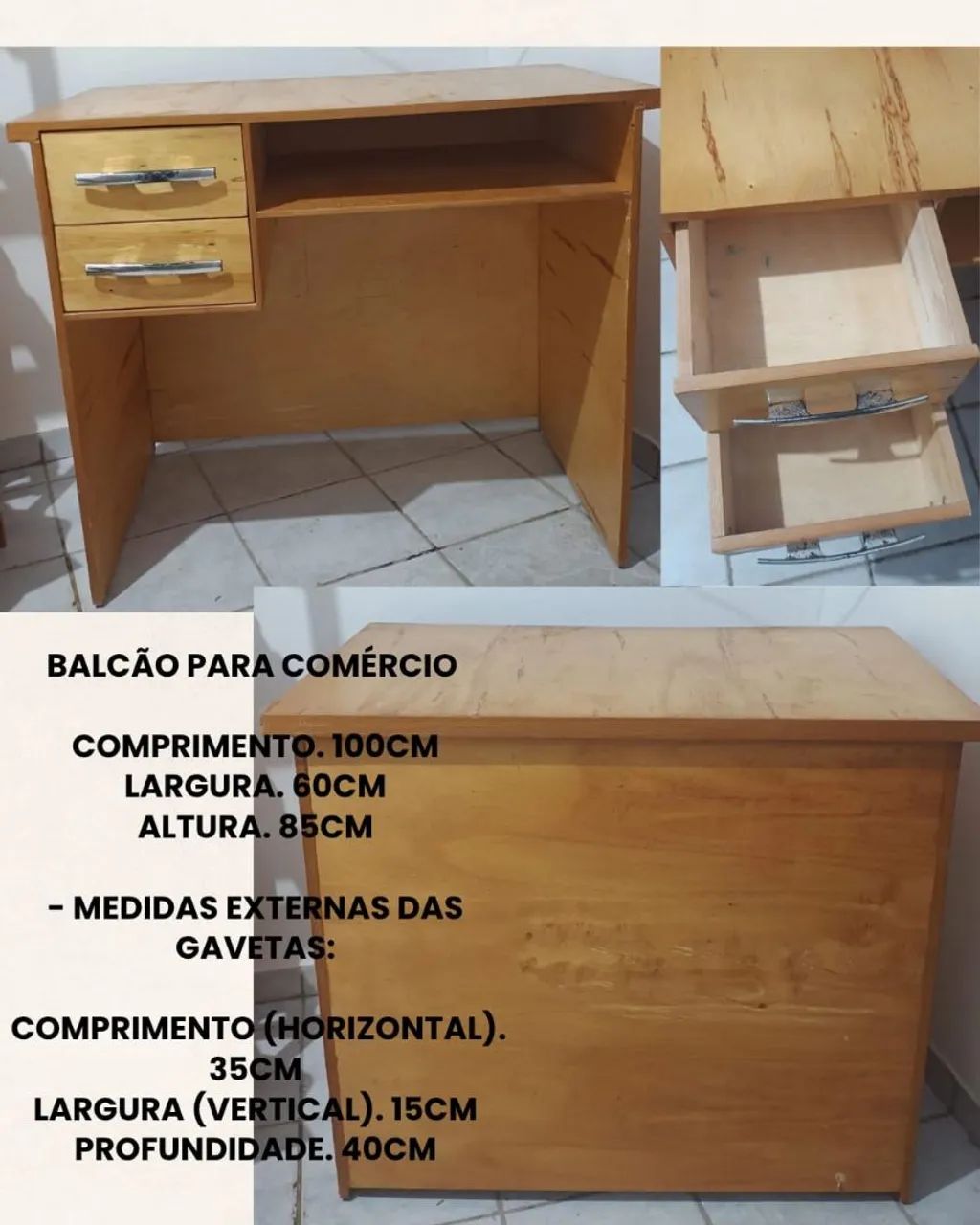 Escrivaninha para comércio ou quarto  - Foto 4