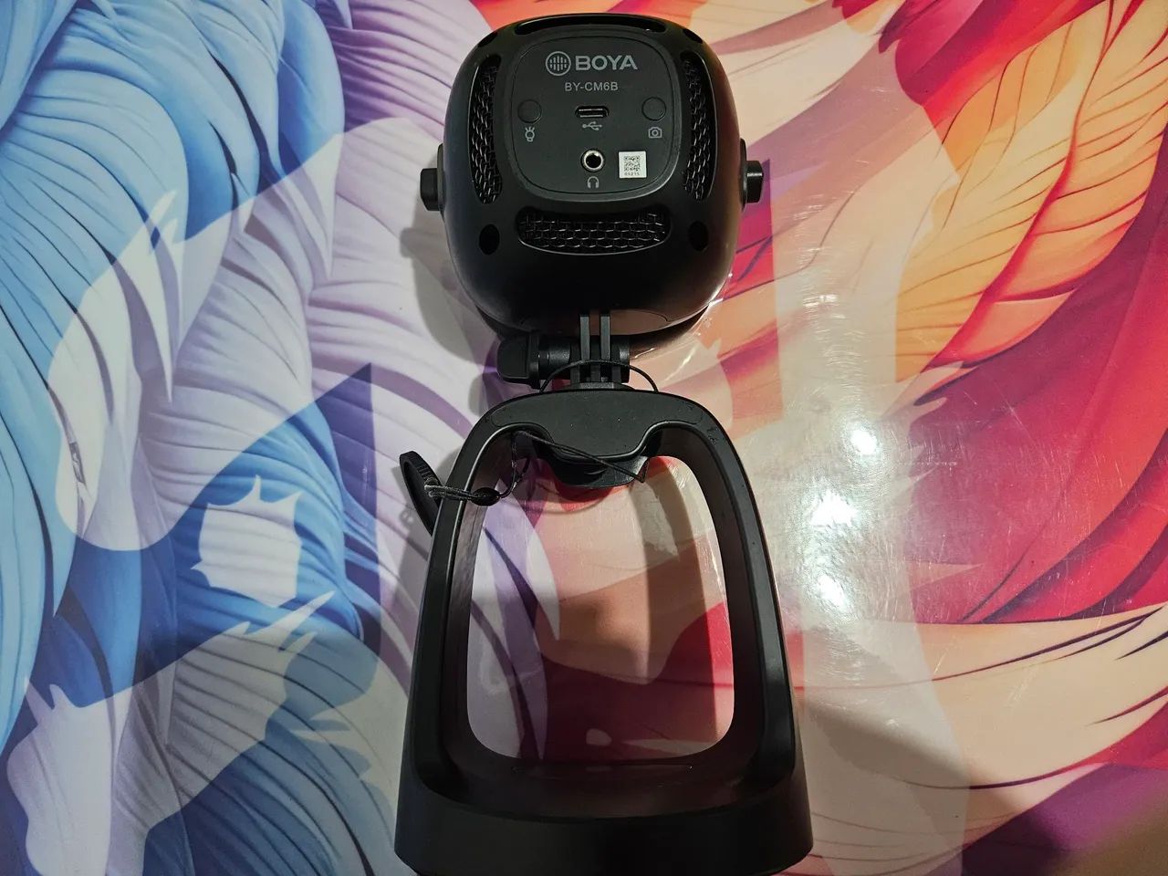 Microfone + webcam 4k integrada boya BY-CM6B  - Foto 3