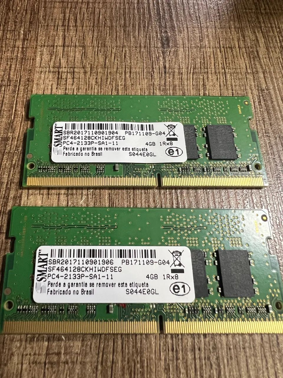 Memoria Ddr 4 8 GB 2 x4GB Notebook