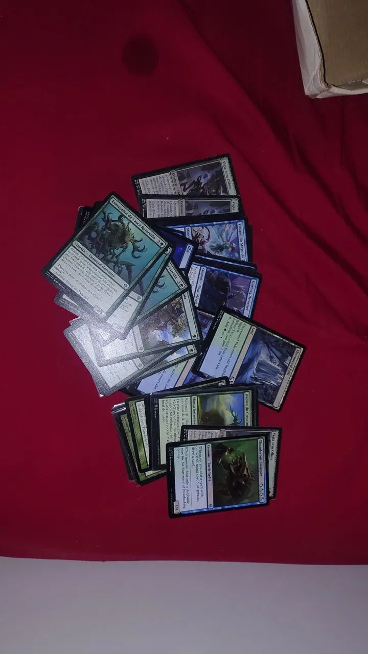Deck Magic verde e azul