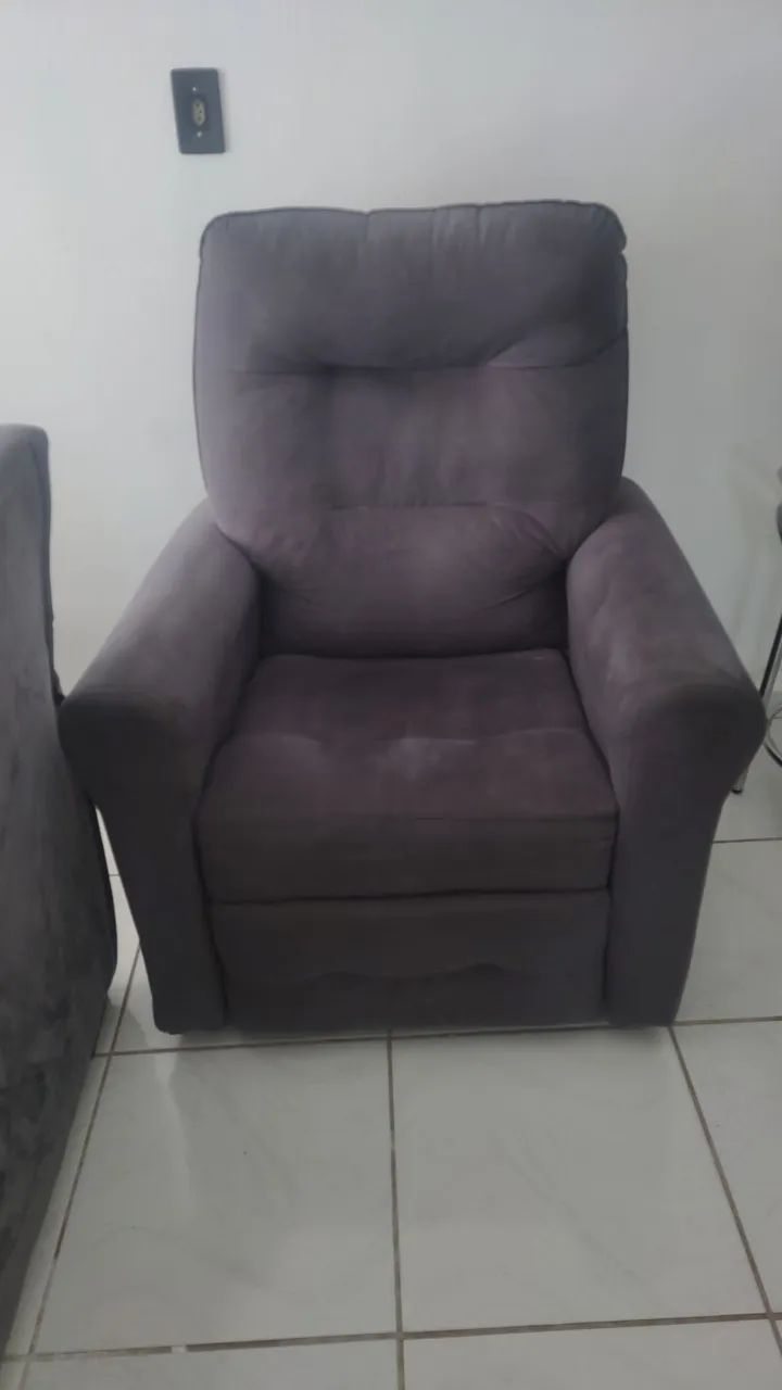 Poltrona Reclinável Moderno 3 Posições