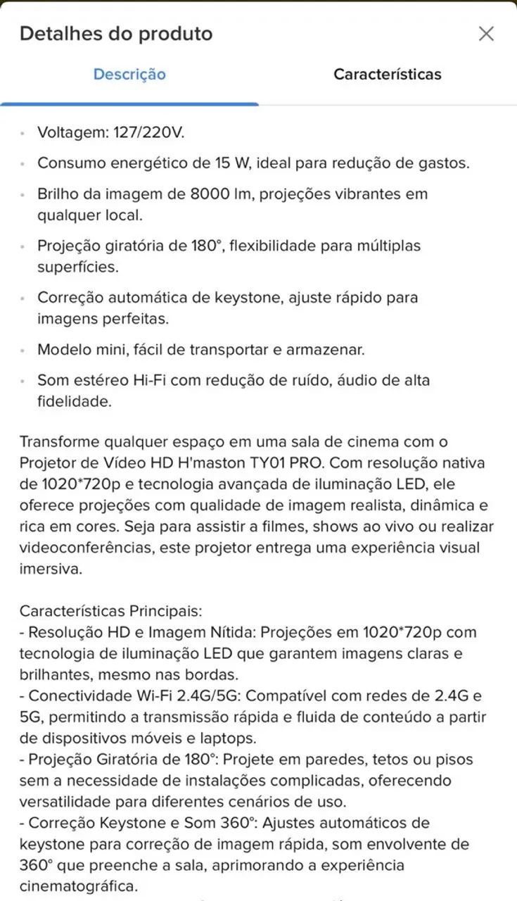 Projetor - Foto 3