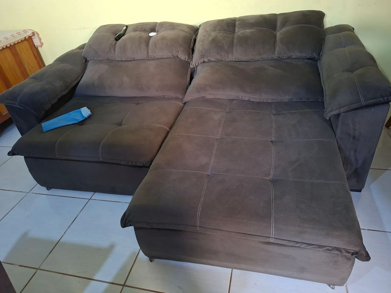 Sofa retrátil e reclinavel
