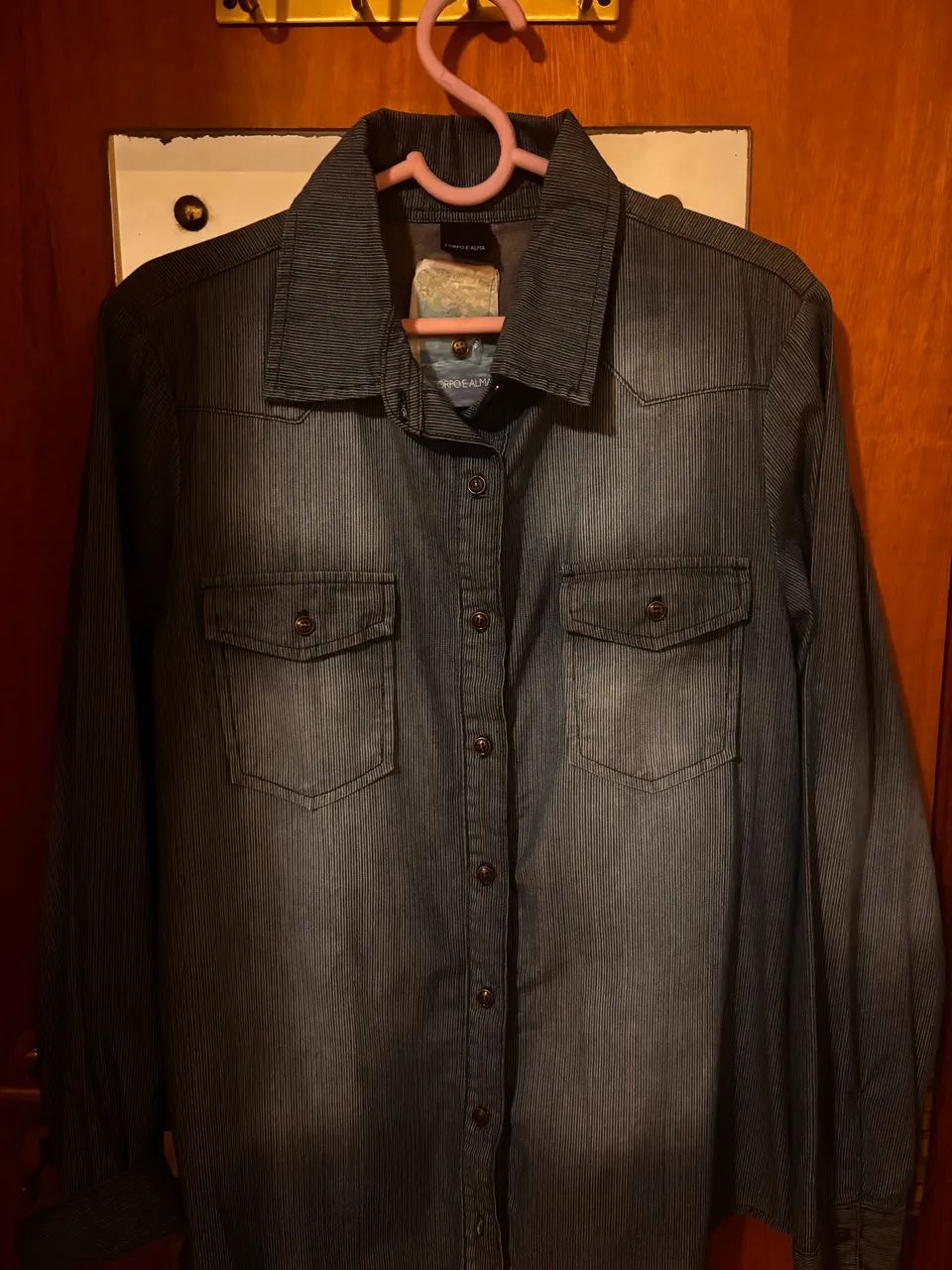 Camisa Jeans Corpo e Alma  - Foto 2