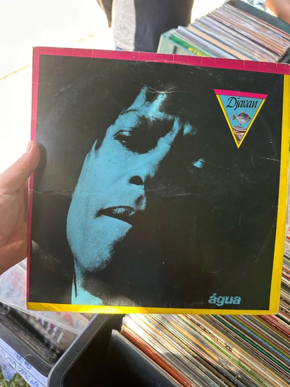 Disco de vinil Djavan Água (excelente)