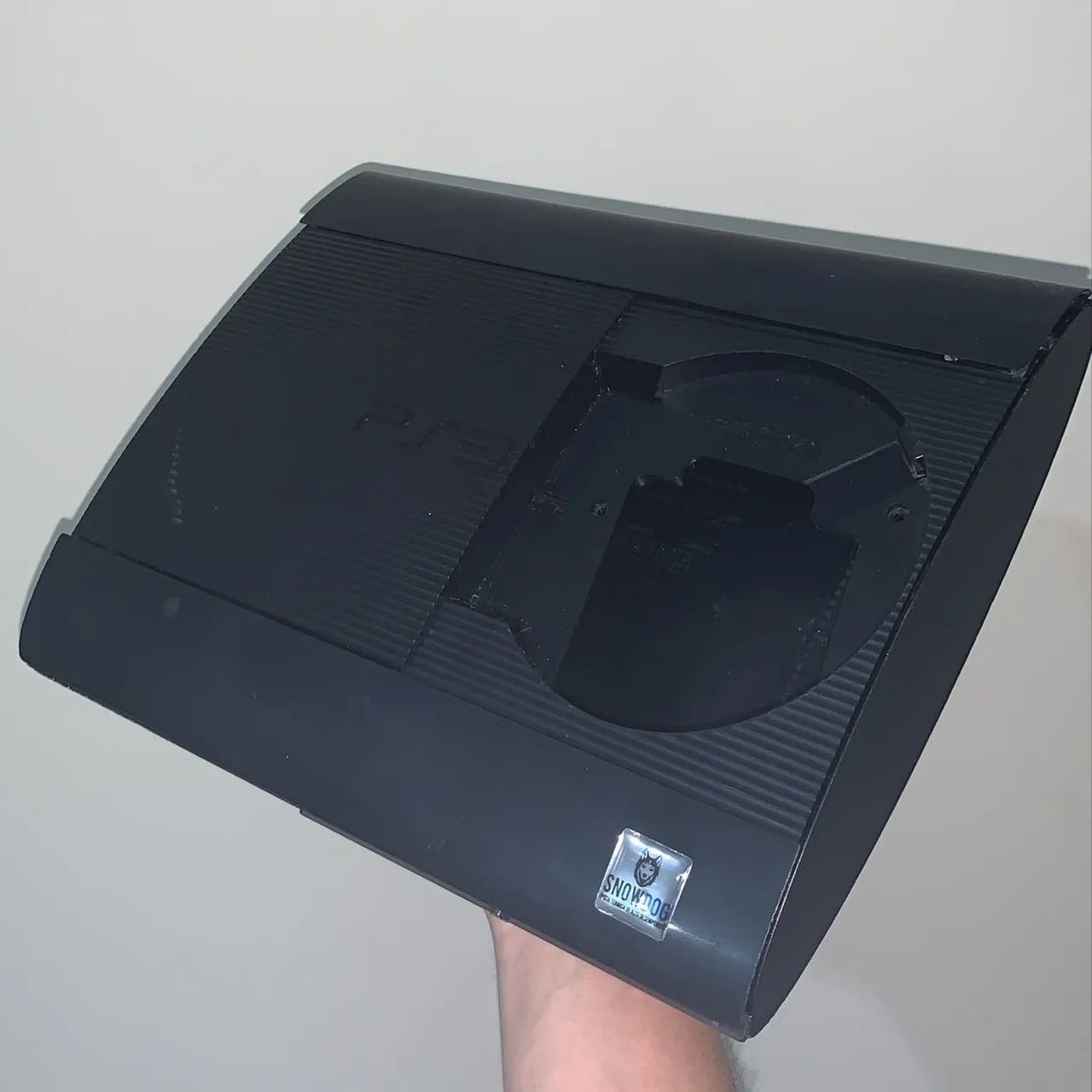 Carcaça + Parafusos + Placa com Defeito PS3 Super Slim - Foto 2