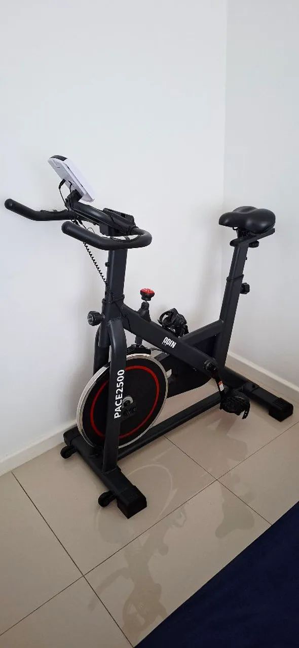Bicicleta Ergométrica Spinning Mecânica 6kg Pace 2500 Odin Fit