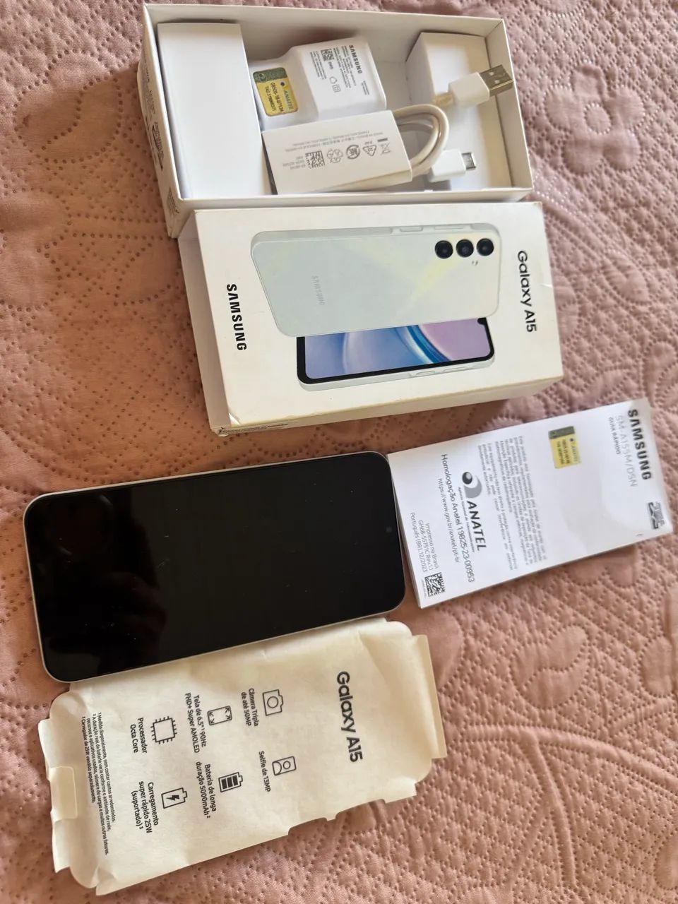 Celular Samsung A15 em perfeito estado. - Foto 4
