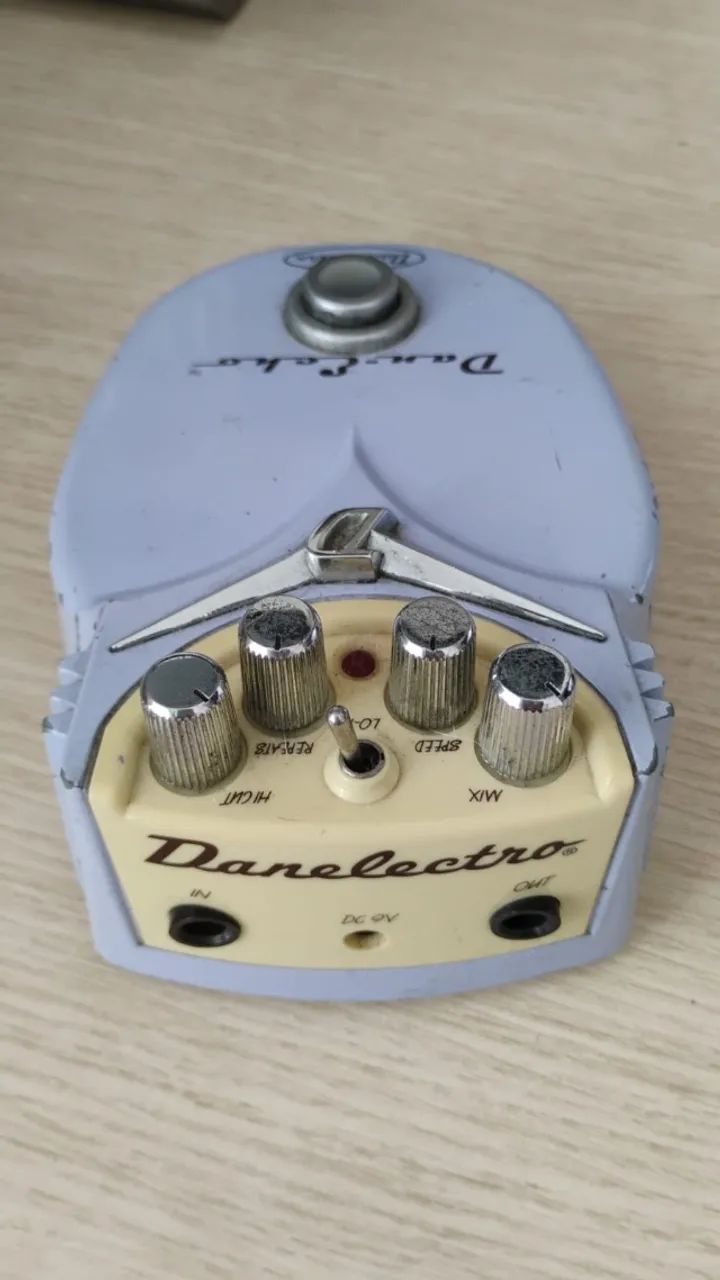 Delay DanEcho Danelectro antigo ótimo estado e funcional. - Foto 3