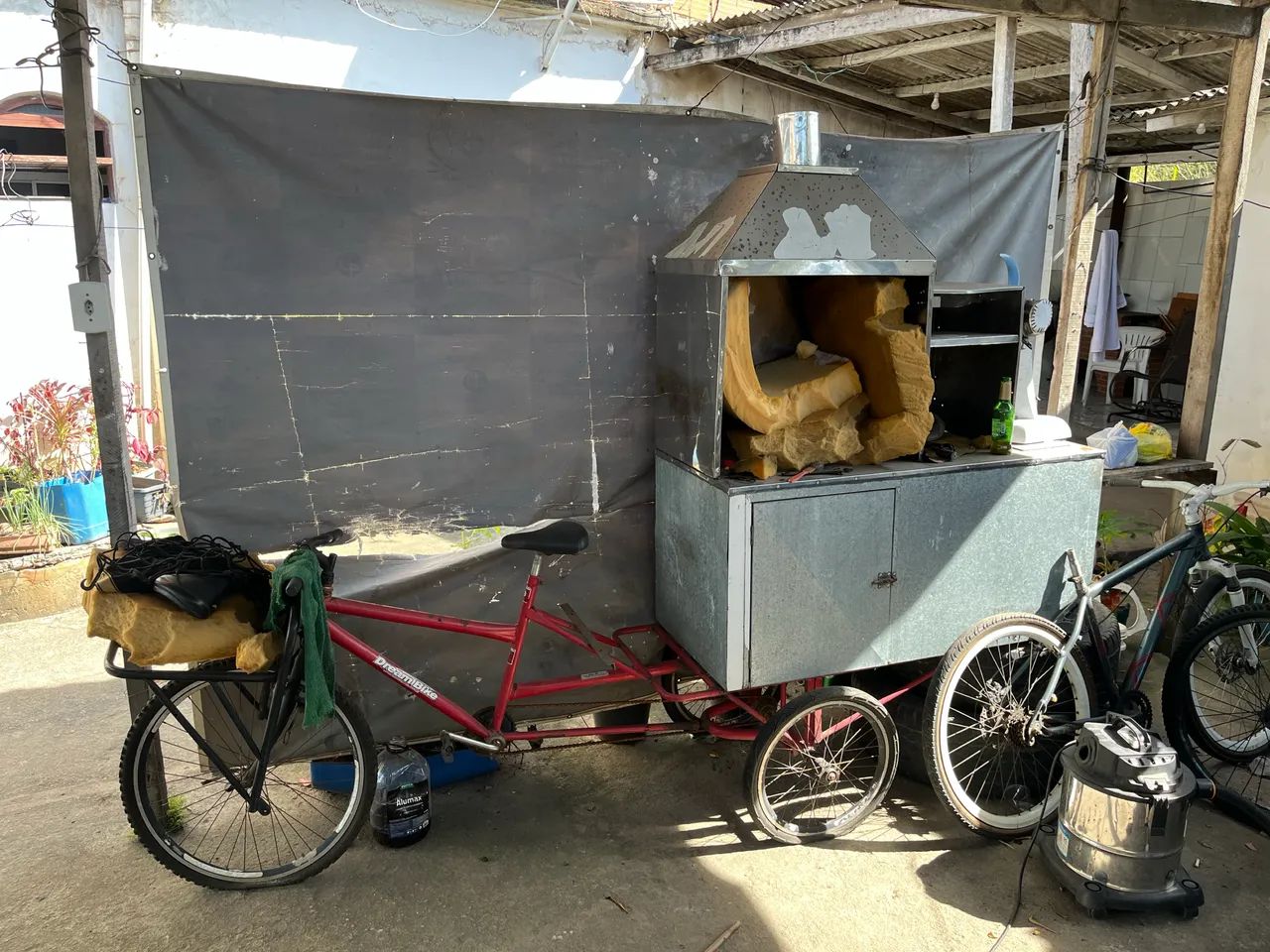 Bike de churrasquinho 