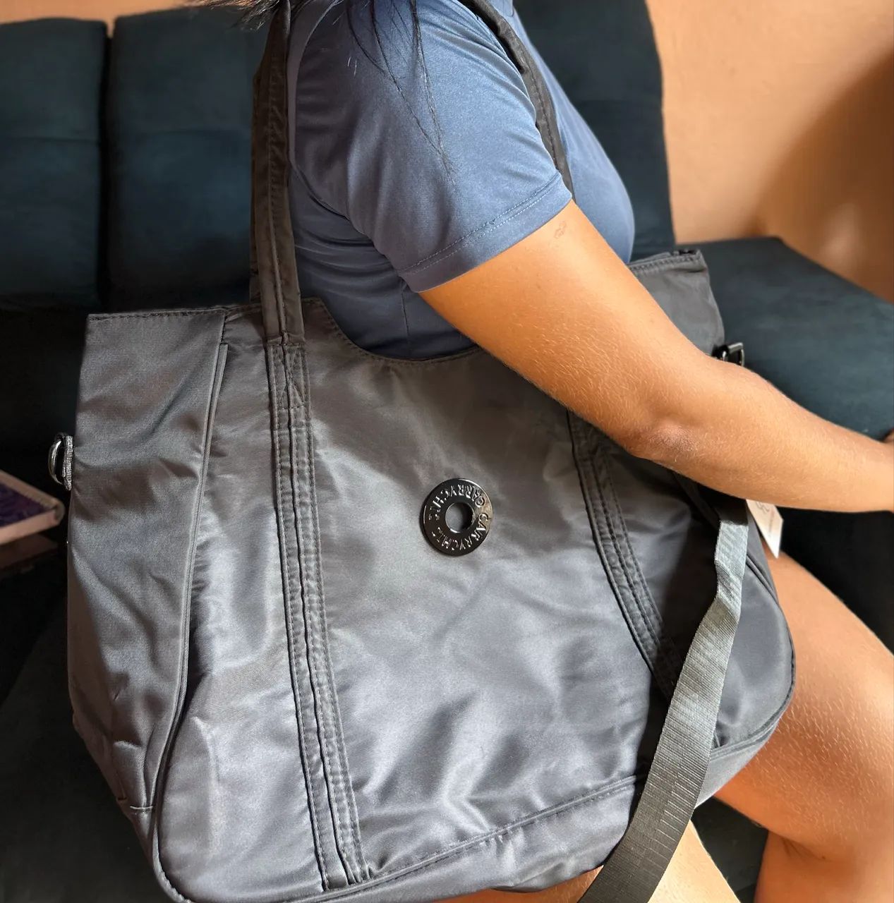 Bolsa esportiva preta  - Foto 5