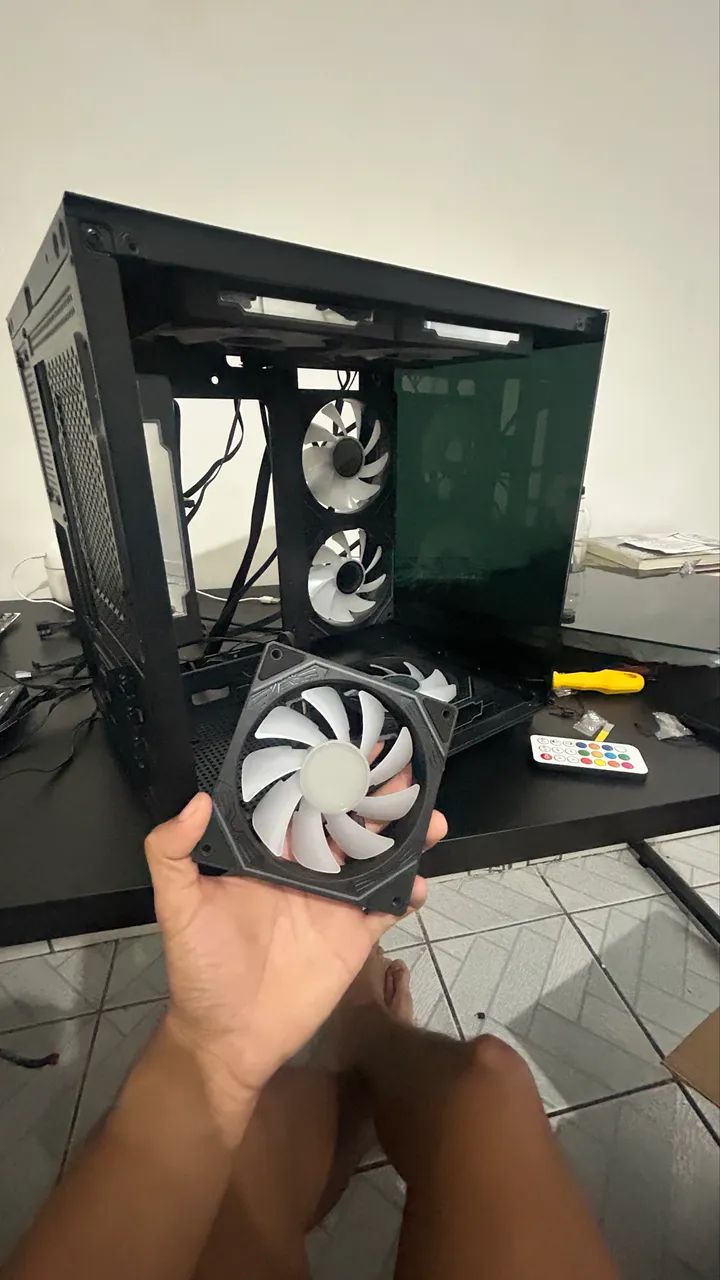 Vendo 7 Fans para PC - SEM RGB - Foto 2
