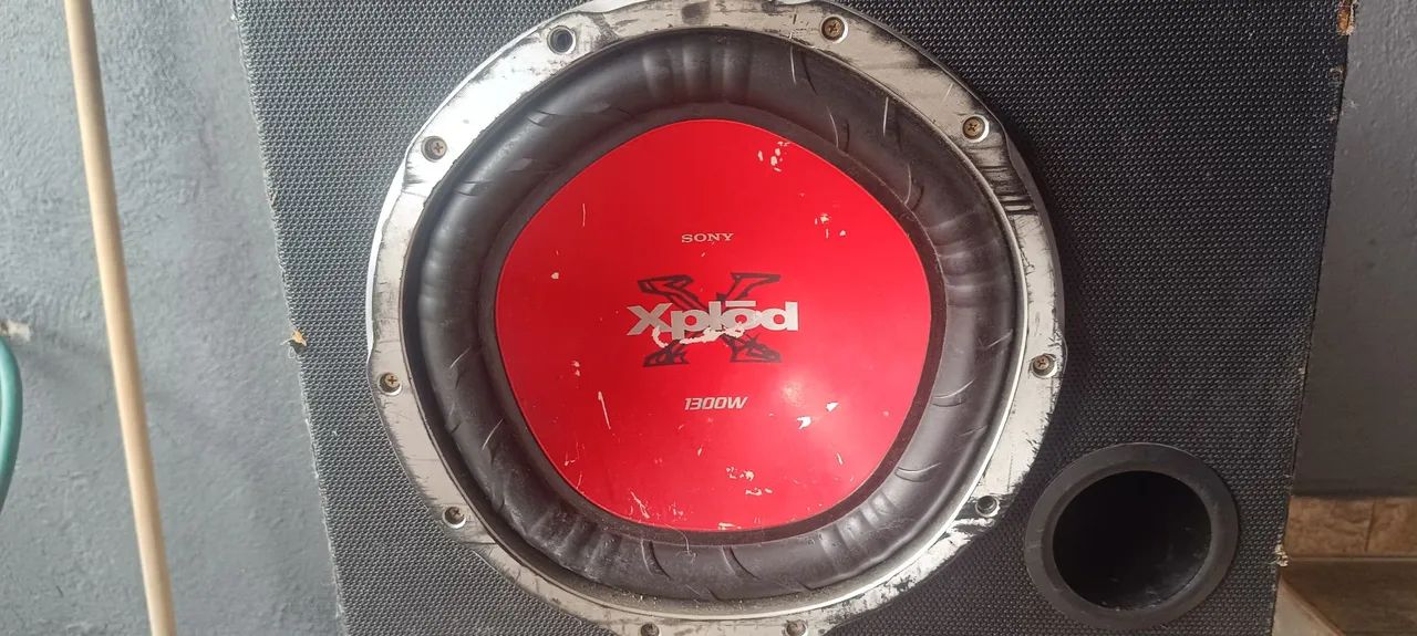 Sony Xplod vermelho - Foto 2