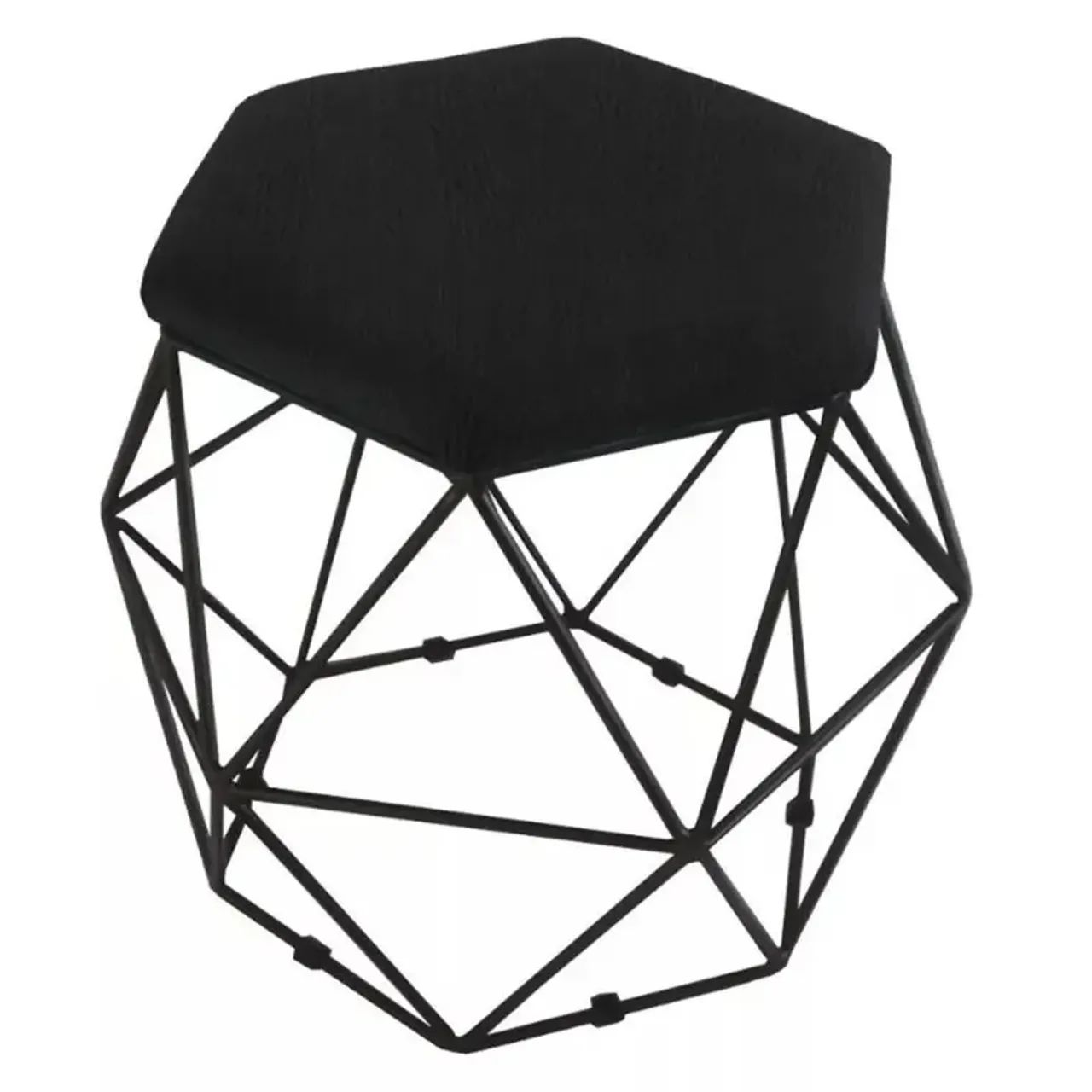 Puff decorativo aramado 