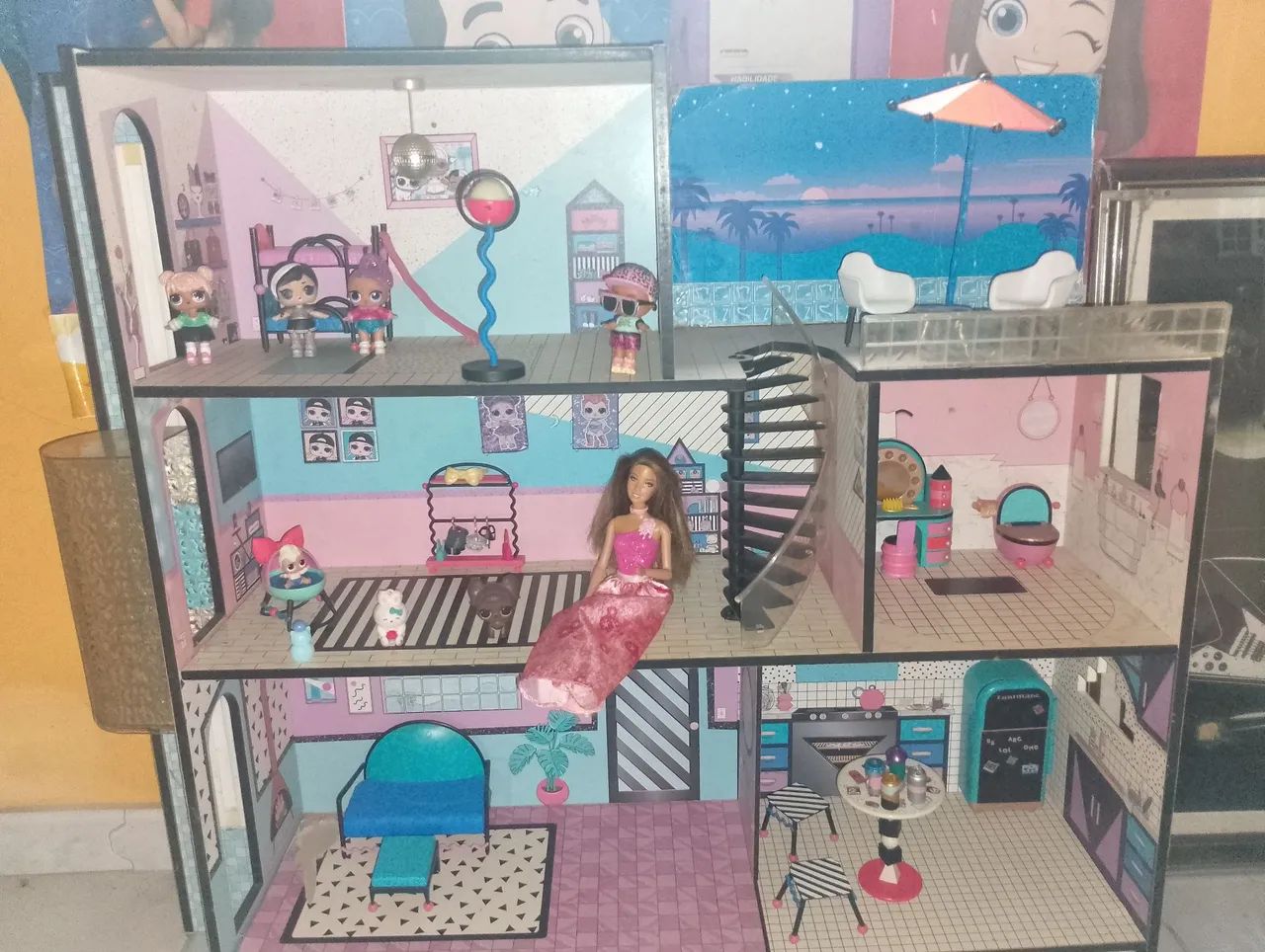 Casa de boneca lol - Foto 2