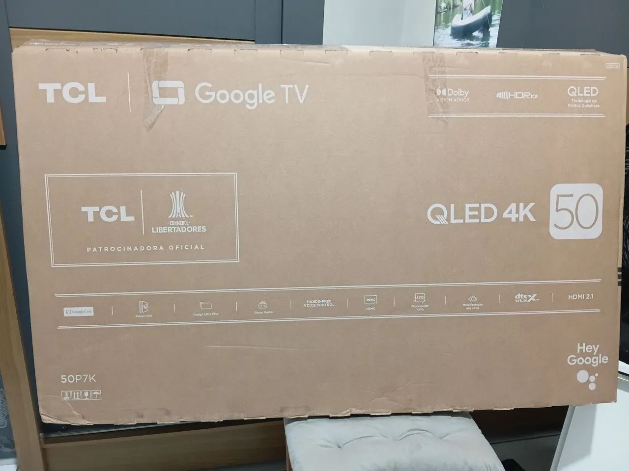 TV 4K 5O POLEGADAS