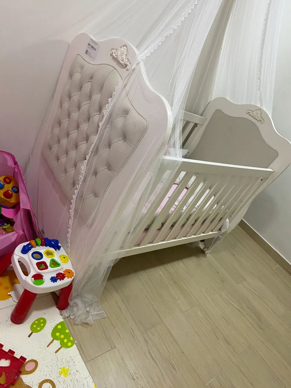 Berço Quater clássic branco 