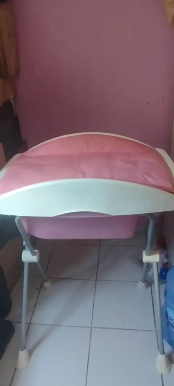 Banheira e trocador