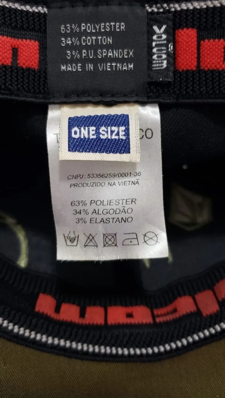 Boné Volcom Preto (usado) - Foto 3