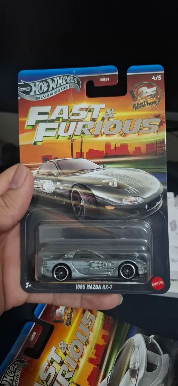 Set Hotwheels Silver Series Fast e Furious 25 anos - Foto 4