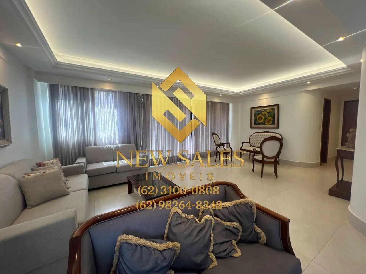 Apartamento 4 suítes 209m², recém reformado - Setor Oeste - Foto 2