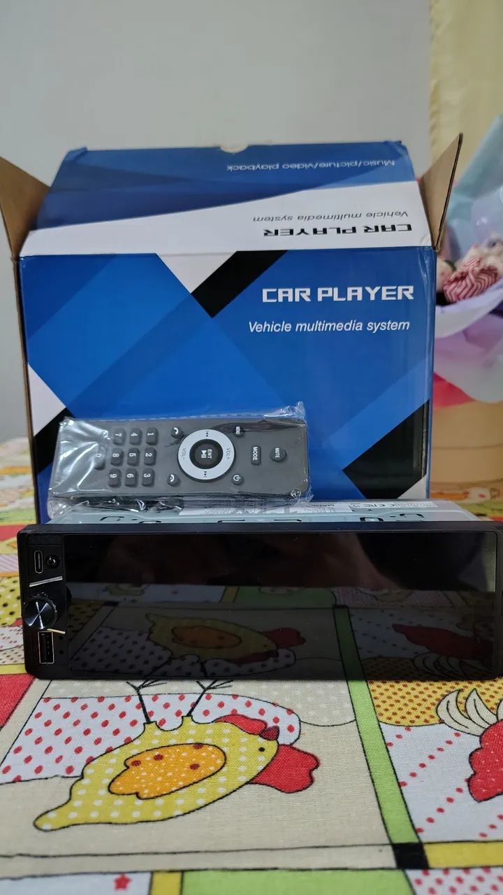 Central multimídia de um din carplay e Android auto  - Foto 4
