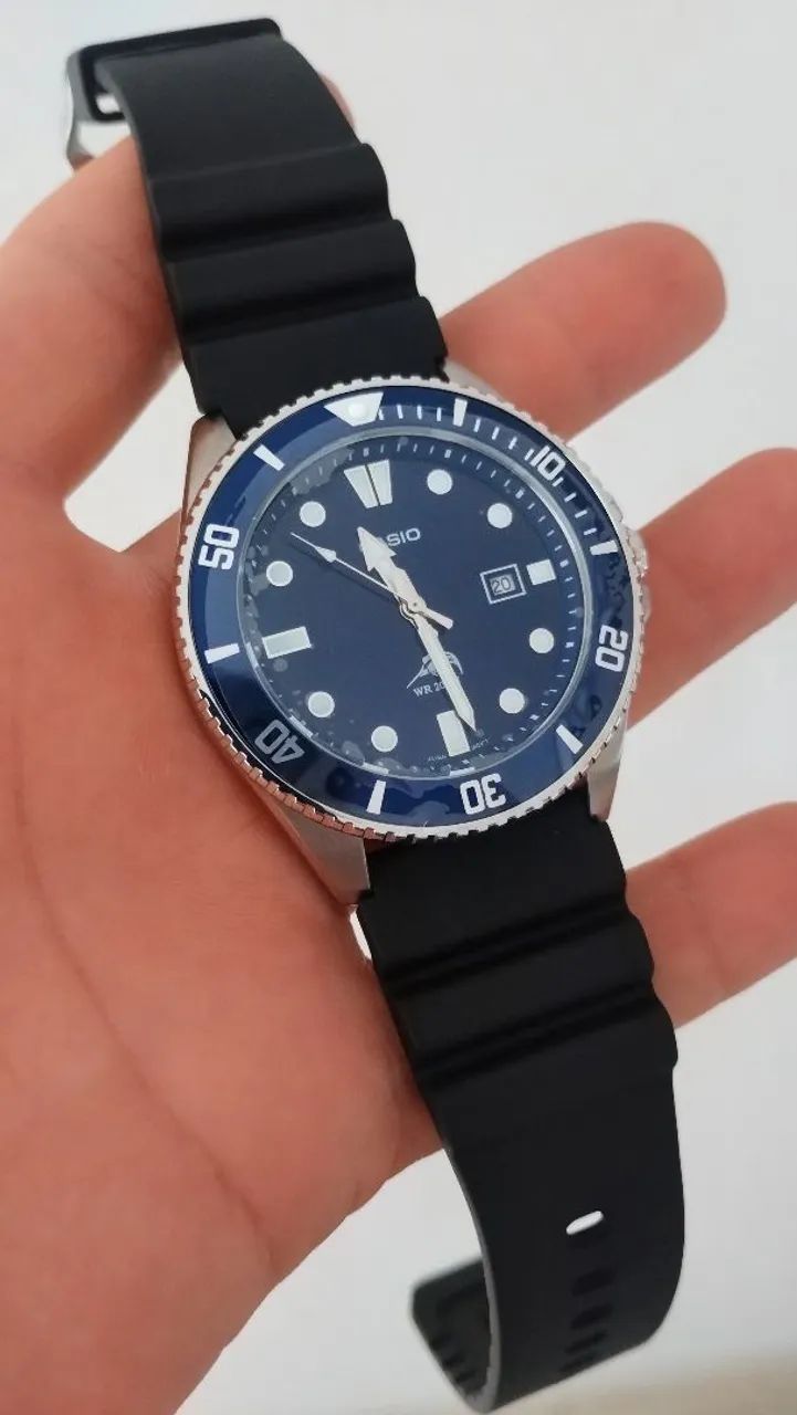 Casio Duro Marlin Mdv106 Azul - Foto 3