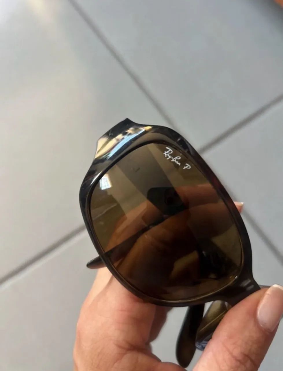 Óculos de sol rayban original polarizado - Foto 2