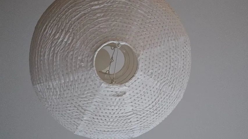 Pendente de arame/papel. - Foto 2