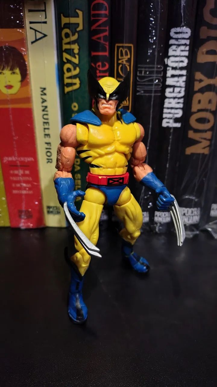 Lote X-Men Giant Size Marvel Legends Wolverine, Garota Marvel e Pássaro Trovejante - Foto 3