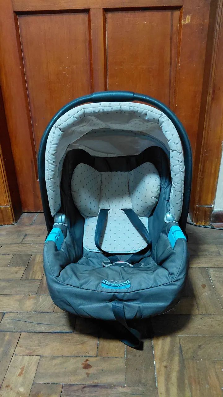 Cadeirinha e Bebê conforto Burigotto peg perego touring evolution + almofada redutora  - Foto 3