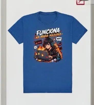 ?Camisa Exclusiva Dev & Tech - Coleção Neon Cyberpunk (Lançamento) - Foto 2