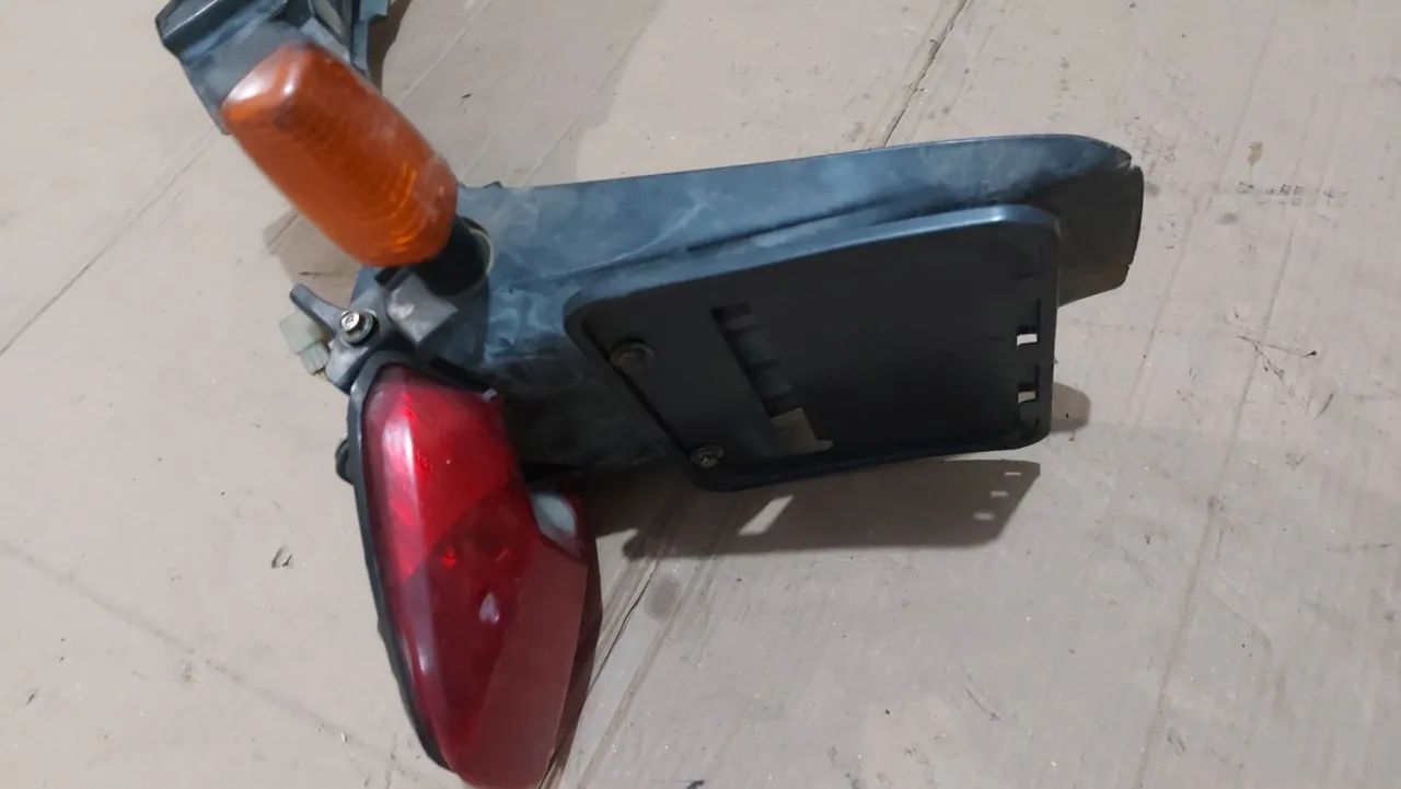 Paralama e suporte da placa cg 150 - Foto 2