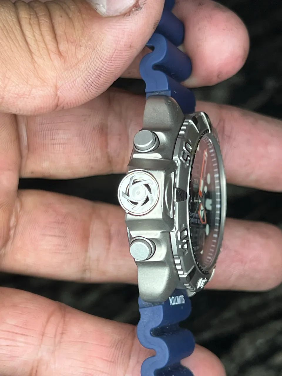 Citizen Aqualand C500 Titanium madrepérola japonês - Acessórios