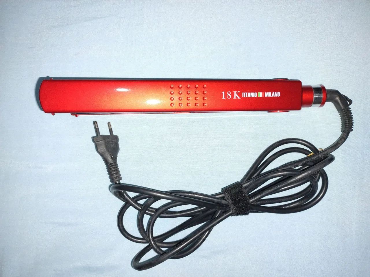 Prancha de cabelo Titanio Milano 18k bivolt 