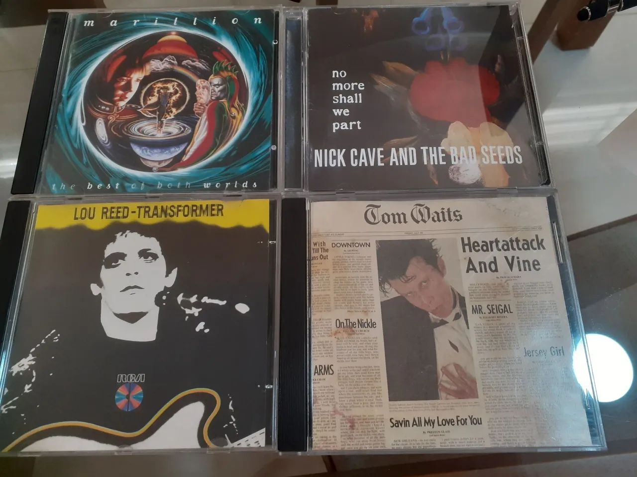 10 CDs Tom Waits, Nick Cave, Lou Reed etc