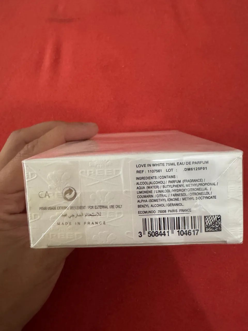 Perfume Creed Love in White lacrado  - Foto 2