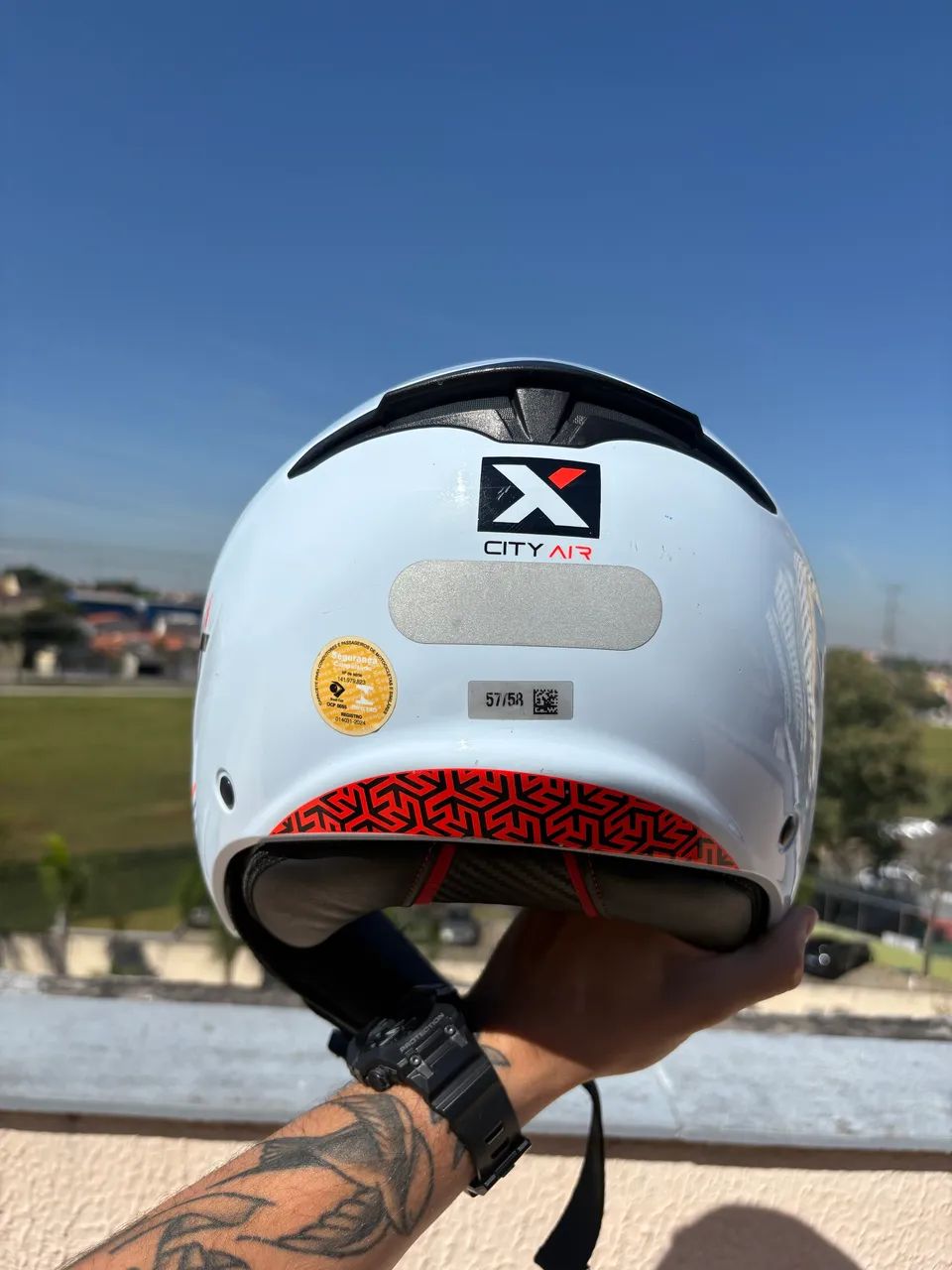 Capacete ASX 58 - Foto 2