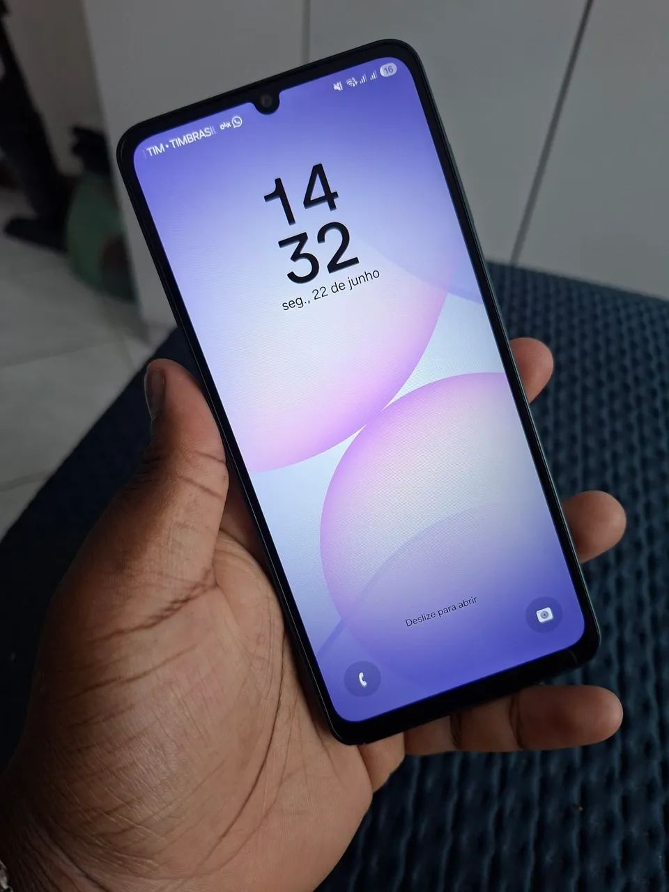 Samsung a07 pra ontem