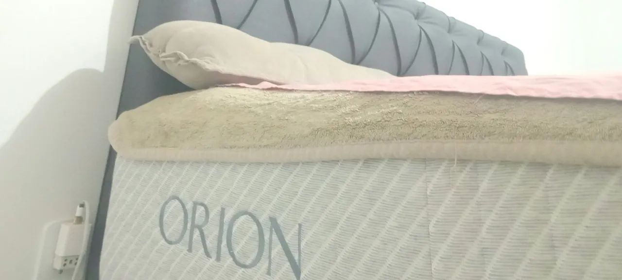 CAMA BOX KING SIZE COM CABECEIRA ORION ORTOBOM - Foto 2