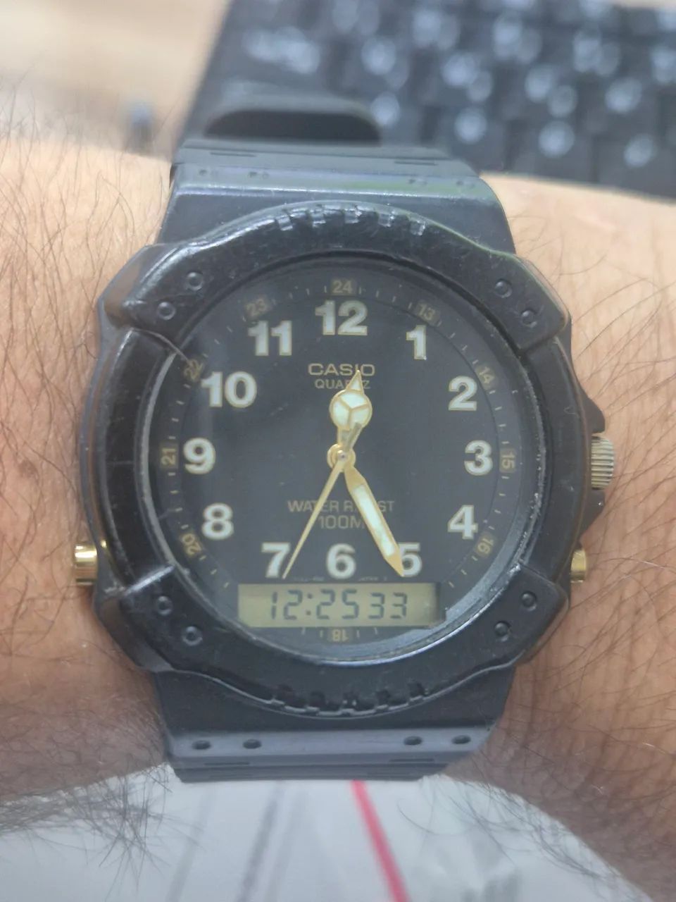 Relógio CASIO ARW-310  JAPAN   -  FUNCIONANDO PERFEITAMENTE - Foto 4
