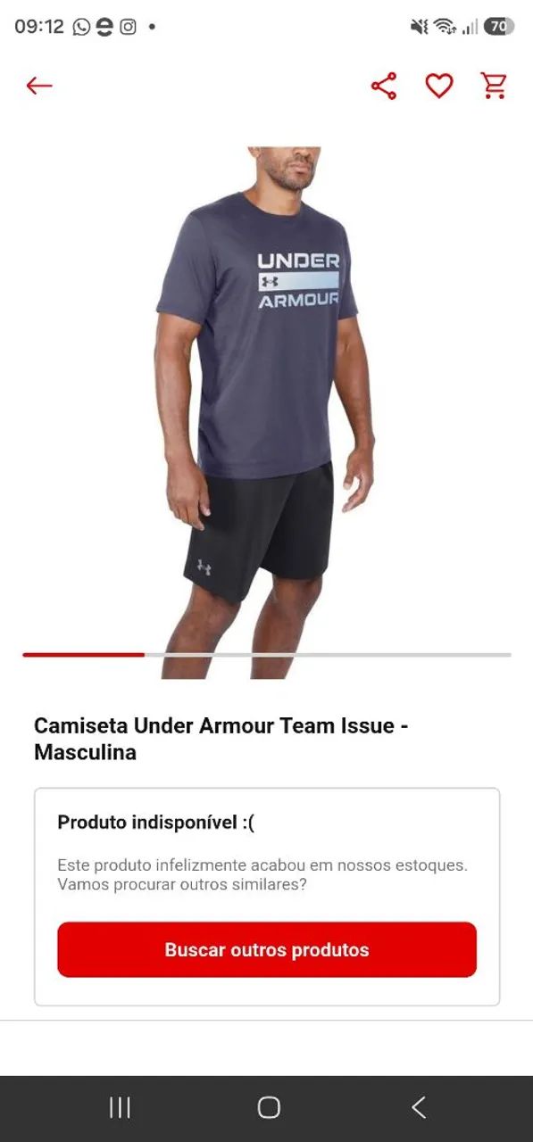 Camisa under armour M - Foto 2