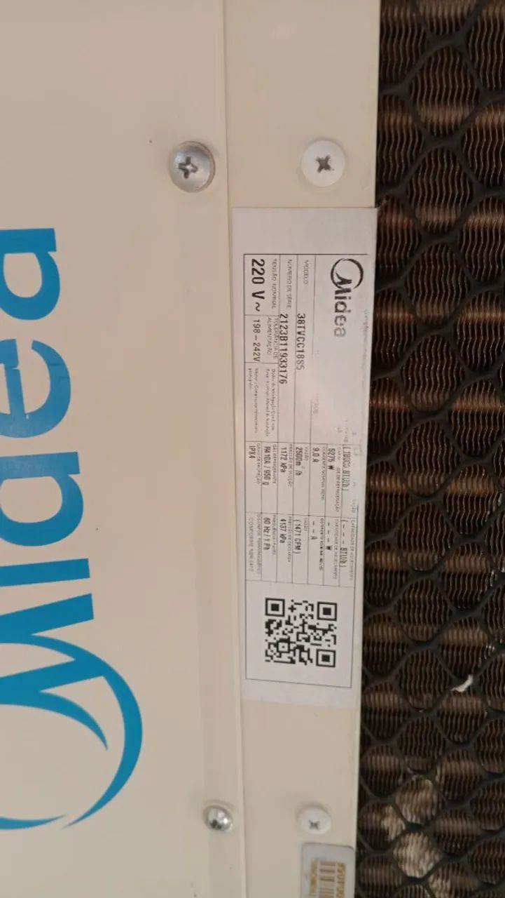 Ar condicionado Springer Midea de 18 mil BTUs-220V - Foto 4