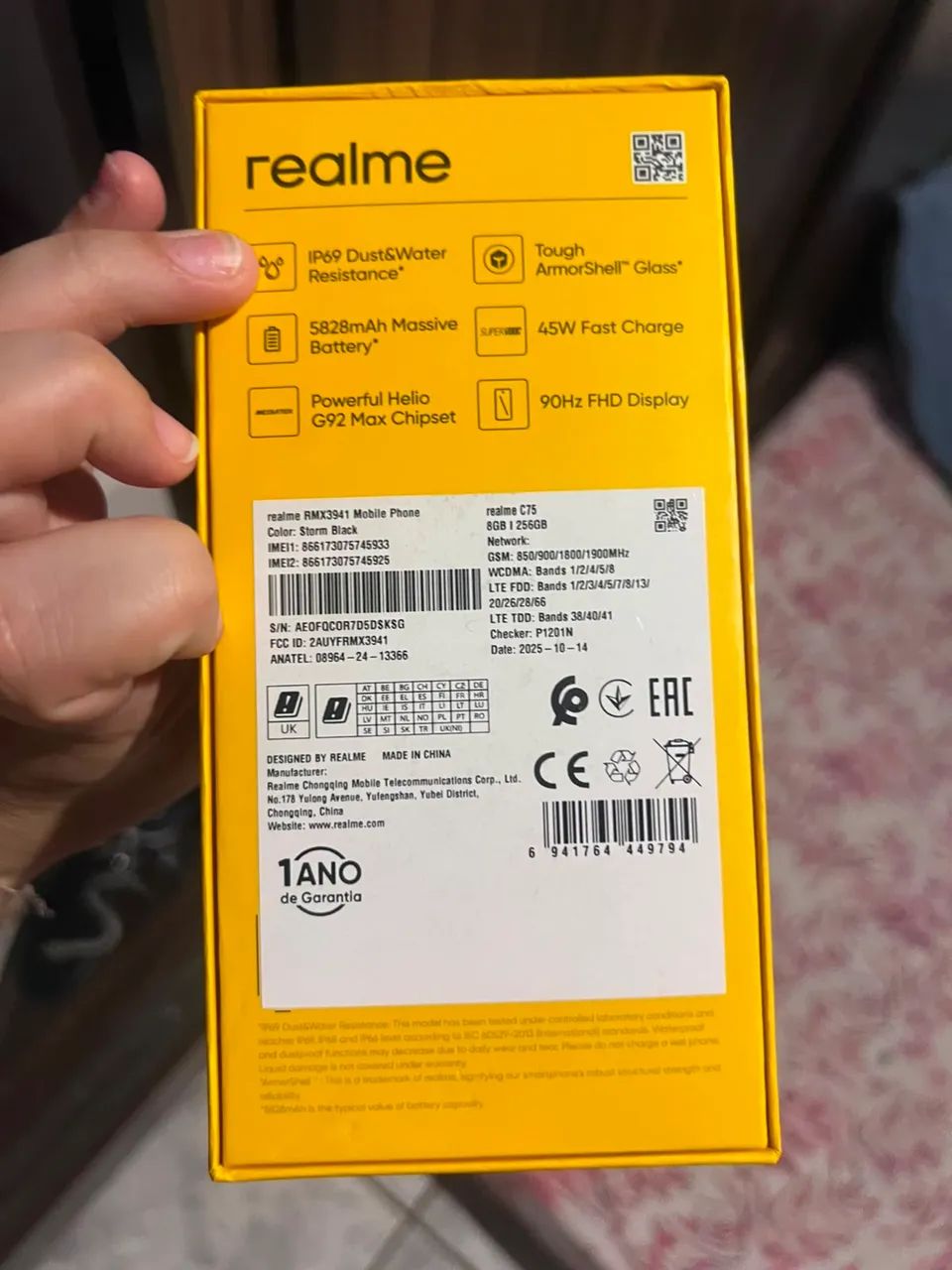Realmente c75 semi novo  - Foto 2