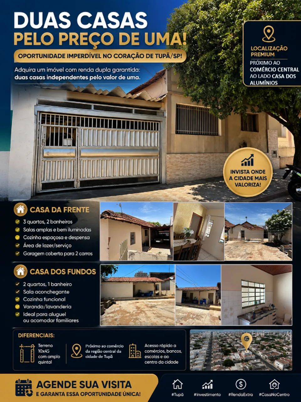Casa no Centro de Tupã